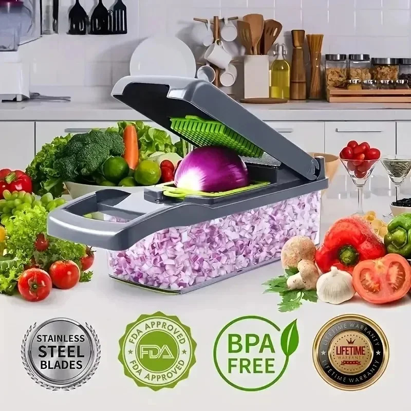 shredding and dicing fast chopper