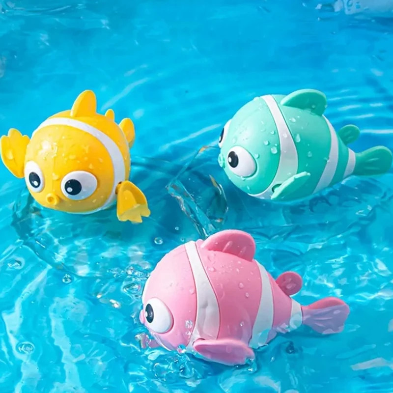 Swimming Clown Fish Bath Toy