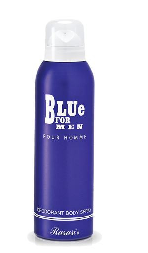 Blue For Men Pour Homme Deodorant Body Spray 200ml